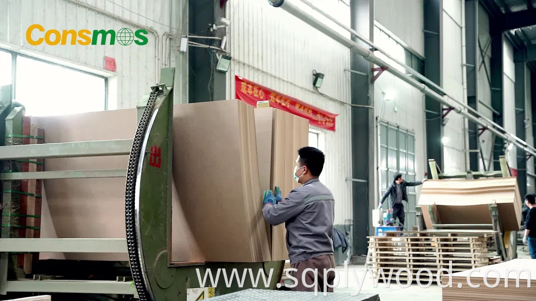 Consmos High Glossy UV Melamine MDF Sheet for Kitchen Cabinet